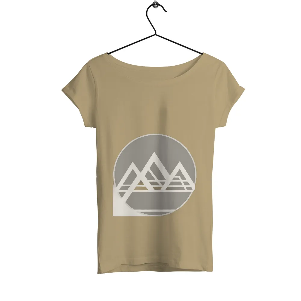 TShirt Design: Minimalist Mountains - Strength and Harmony|arsenal 21 22 travel tee