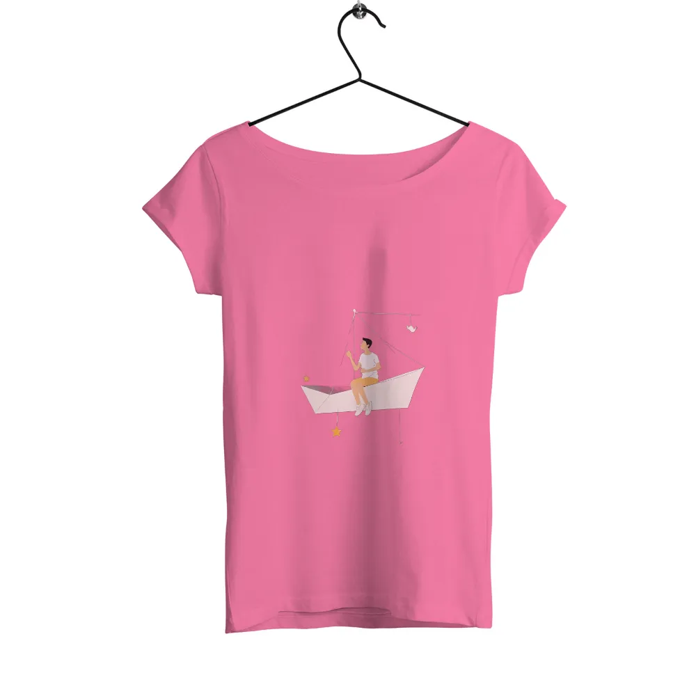 TShirt Design: Catching Stars on a Paper Boat|adventure time dancing with monsters shirt