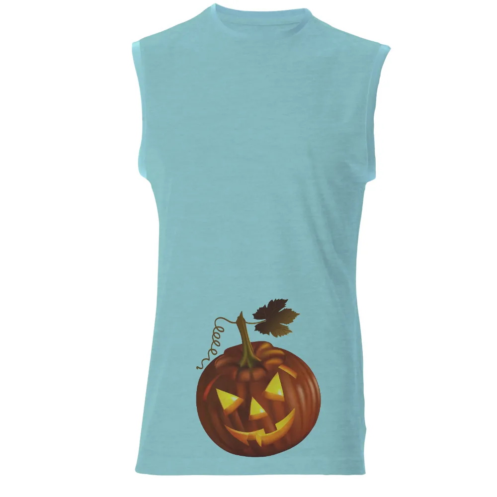 Tee Shirts Printed: Halloween Pumpkin Glow|halloween 2022 shirts