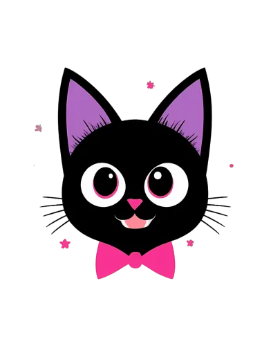 Whiskers the Cat: A Playful T-Shirt Design