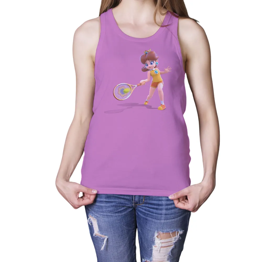 Tee Shirt Printing: Princess Daisy's Tennis Adventure|serena williams tennis t shirt