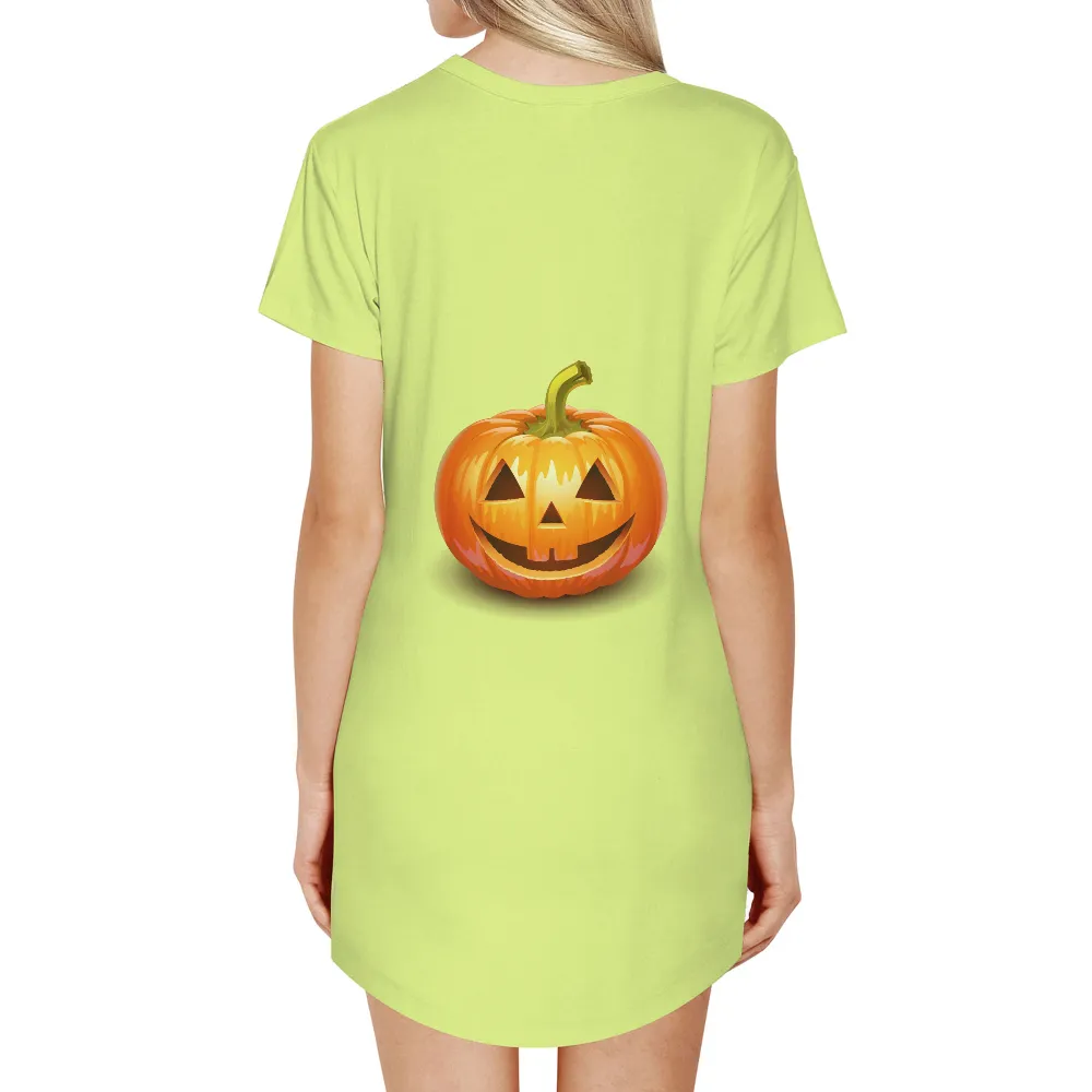 Tee Shirts Printed: Halloween Pumpkin Jack-O-Lantern|just do it halloween t shirt