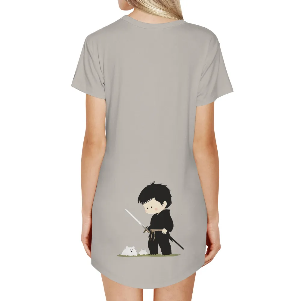 T-Shirts Pattern: Kaito the Ninja - Cute Anime Design|roblox t shirt cute pink