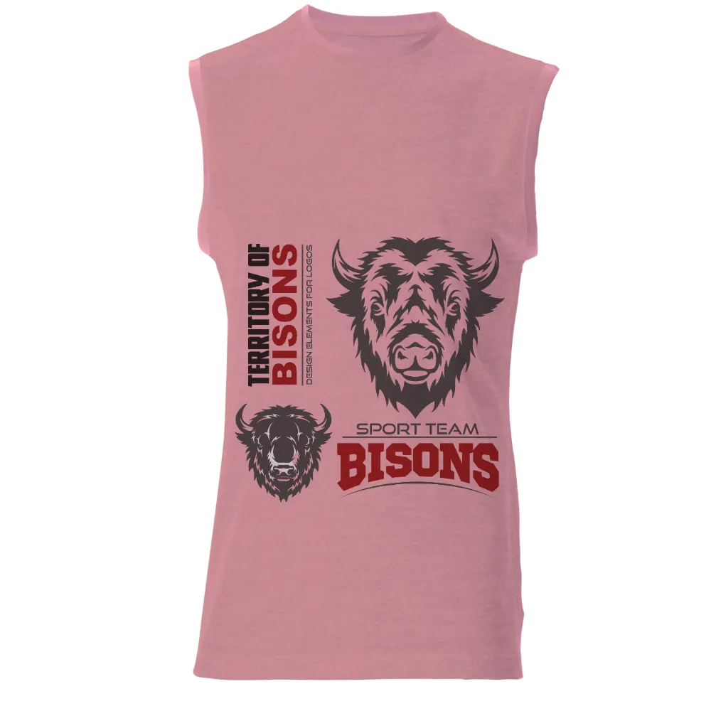 T-Shirts Design: Bold Bison - Strength and Unity|team lebron jersey 2022