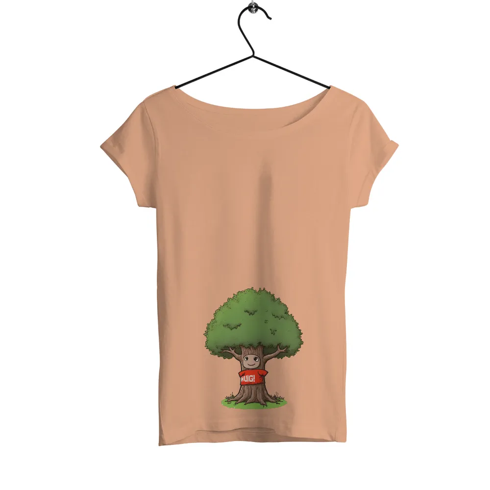 TShirt Printing: Embrace the Wisdom of Nature with 'Hug' Tree Design|thermal body art shirt