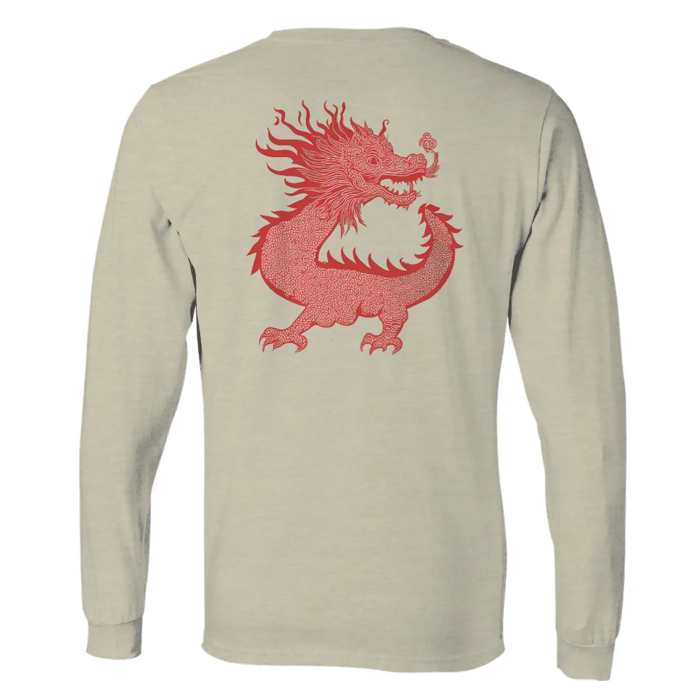 Custom T-Shirt Printing: The Majestic Red Dragon Zephyr|reddit calgary flames