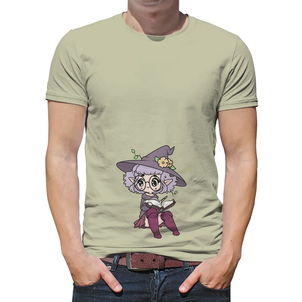 Tee Shirt Printing: Lilac the Witch - A Journey of Knowledge and Magic|fantasy factory beer shirt