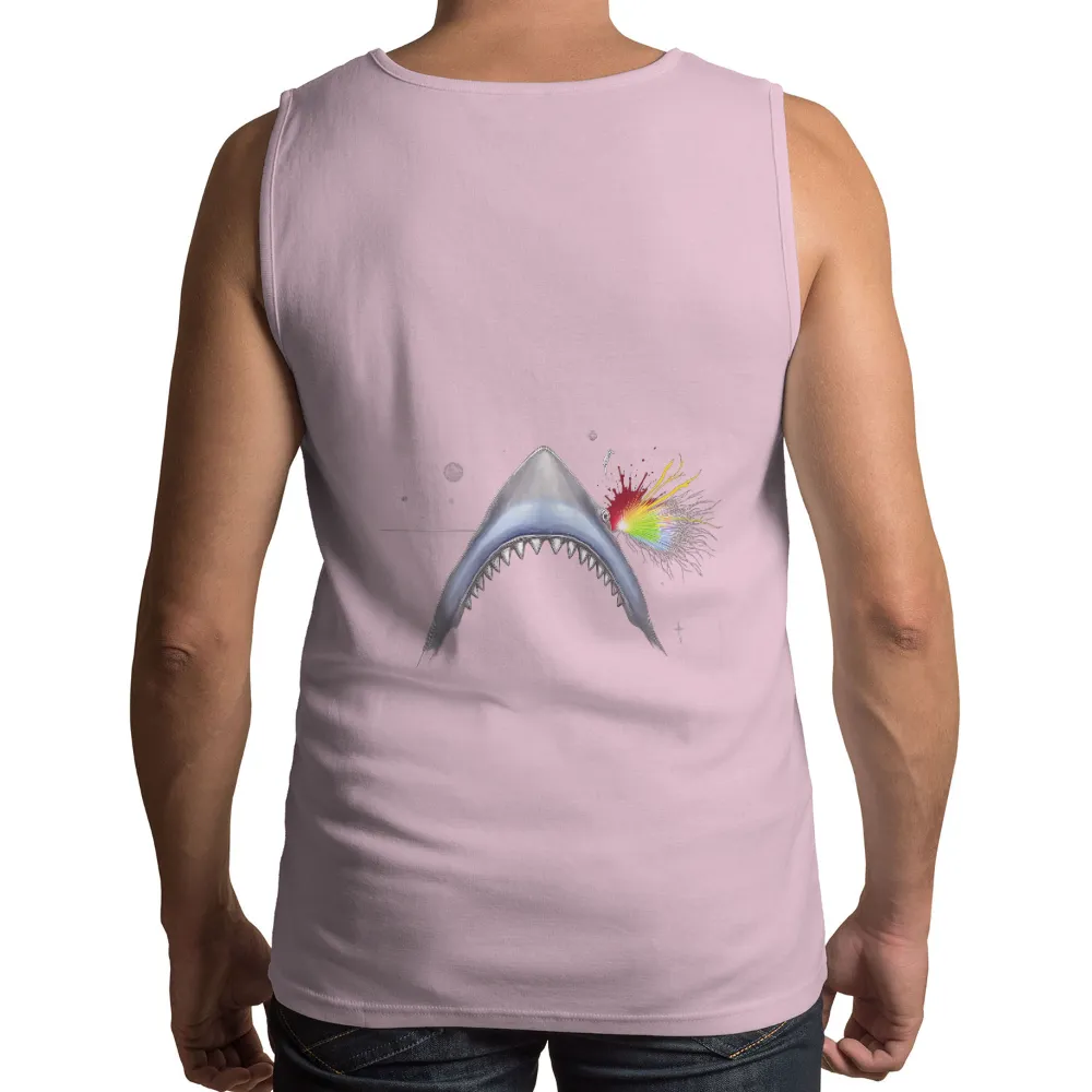 T-Shirts Pattern: Shark Fireworks - Overcoming Adversity|easter shark shirt