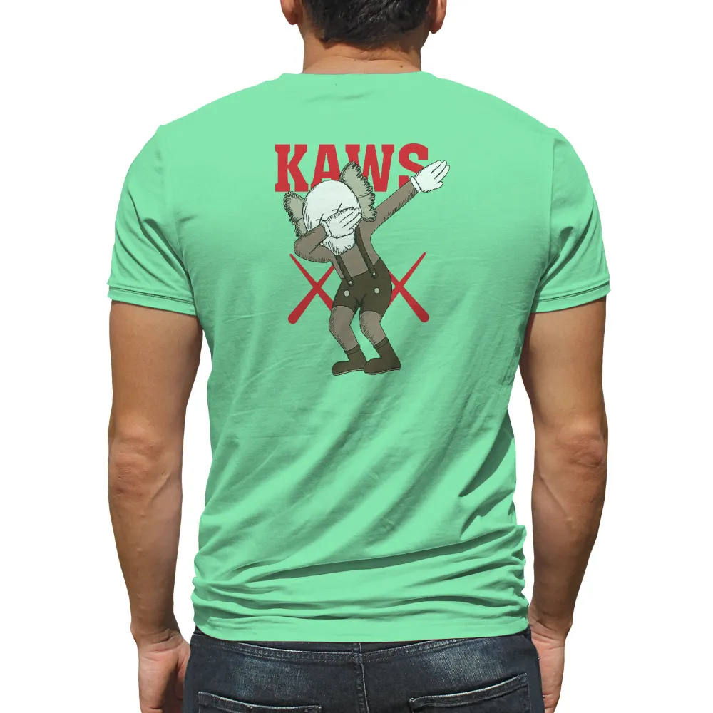 Customized Tee Shirts: KAWS Dab Pose - Pop Culture Icon|roblox overalls t shirt