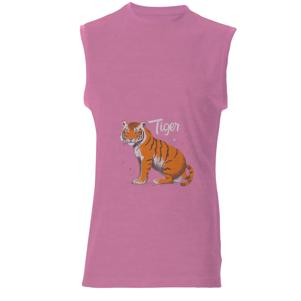 Custom Printing - Celebrate Tiger Strength, Courage, and Wildlife|black valentine shirt