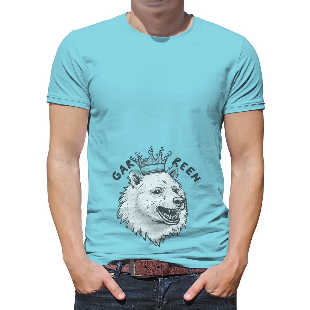 Humorous Pop Culture Design Showcasing a Crowned Canine|fortnite dog shirt