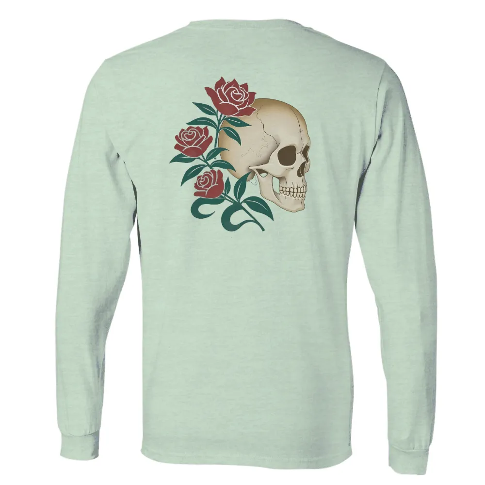 T-Shirts Custom: Skull and Roses - Artistic Design|art of banksy manchester