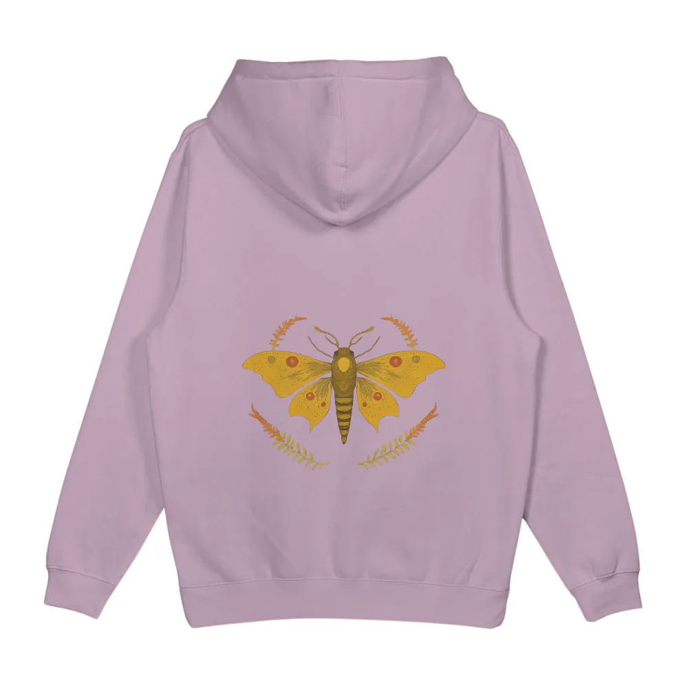 Graphic Tees: Luna Moth - Symbol of Transformation and Rebirth|life is good shirts for father's day