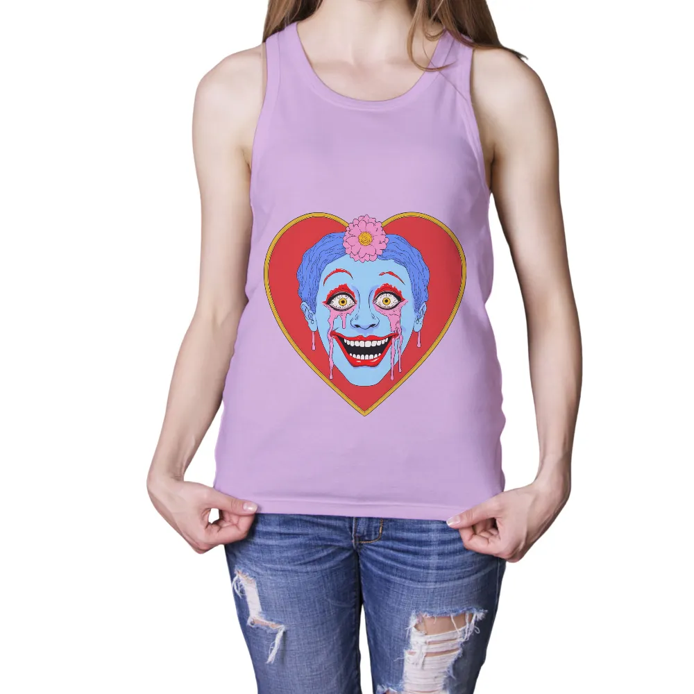 T-Shirts Custom: Luna's Emotional Journey - Artistic Designs|t shirt with rainbow heart