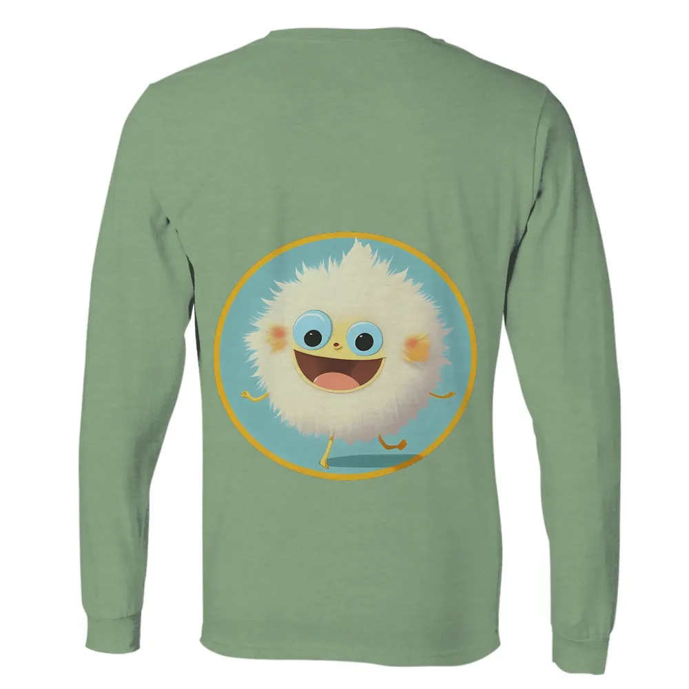 TShirt Design: Fluffy Joyful Creature|hi happy monday shirt