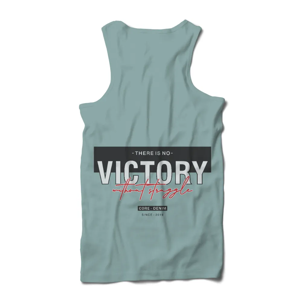 Customized Tee Shirts: There is No Victory Without Struggle|1 victory royale shirt