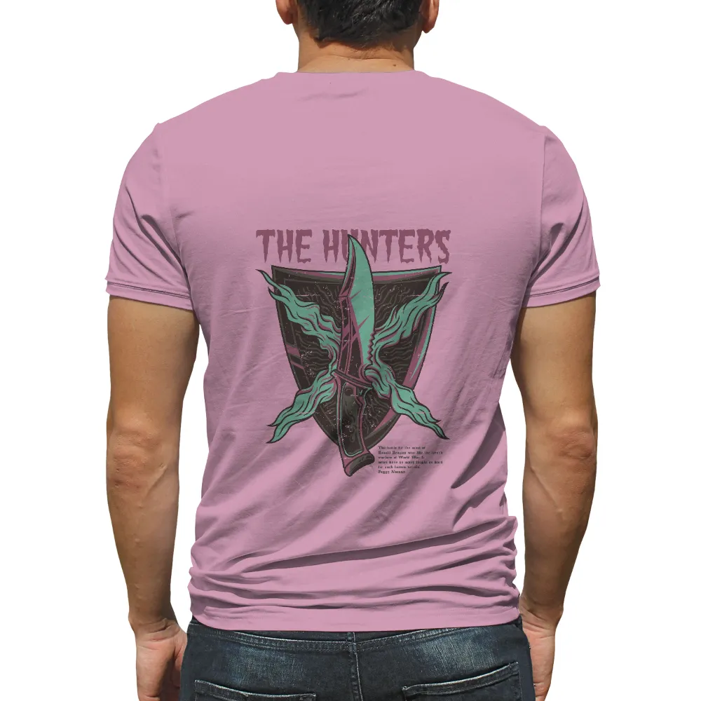 T-Shirts Custom: The Hunters Emblem - Stealth, Precision, Nature|forest doraemon t shirt