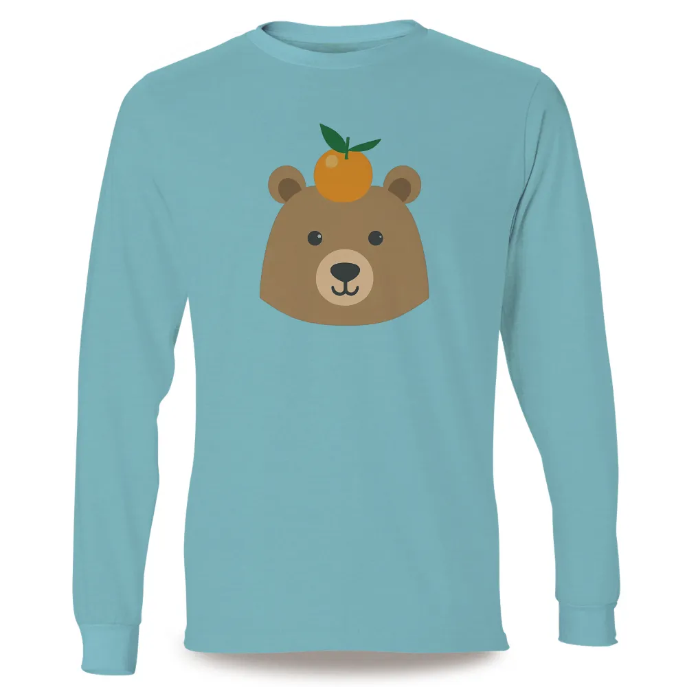 Graphic Tees: Bear and Orange Friendship|fortnite bear shirt