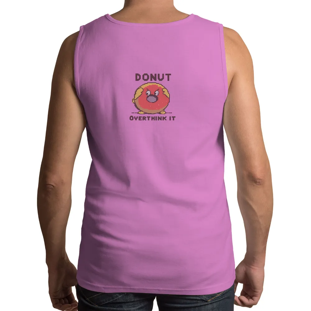 Customized Tee Shirts: Don't Overthink It with Pixel Art Donut|memphis grizzlies retro t shirt