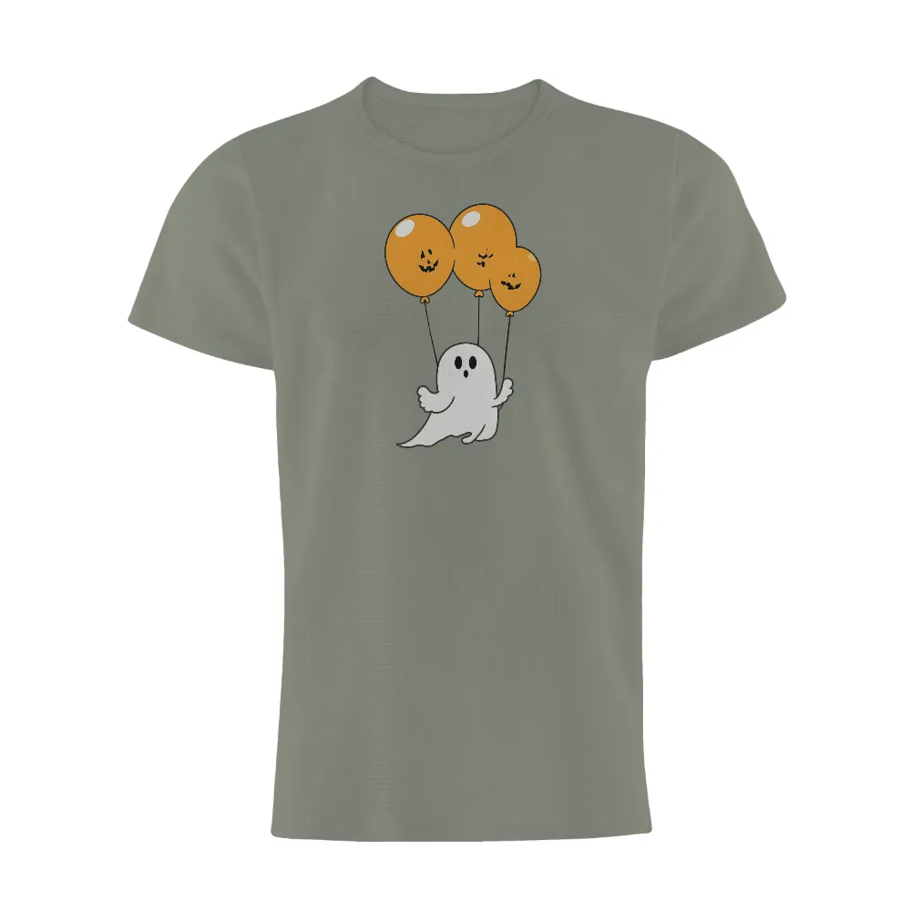 Customized Tee Shirts: Boo's Halloween Balloon Adventure|roblox t shirt ghost