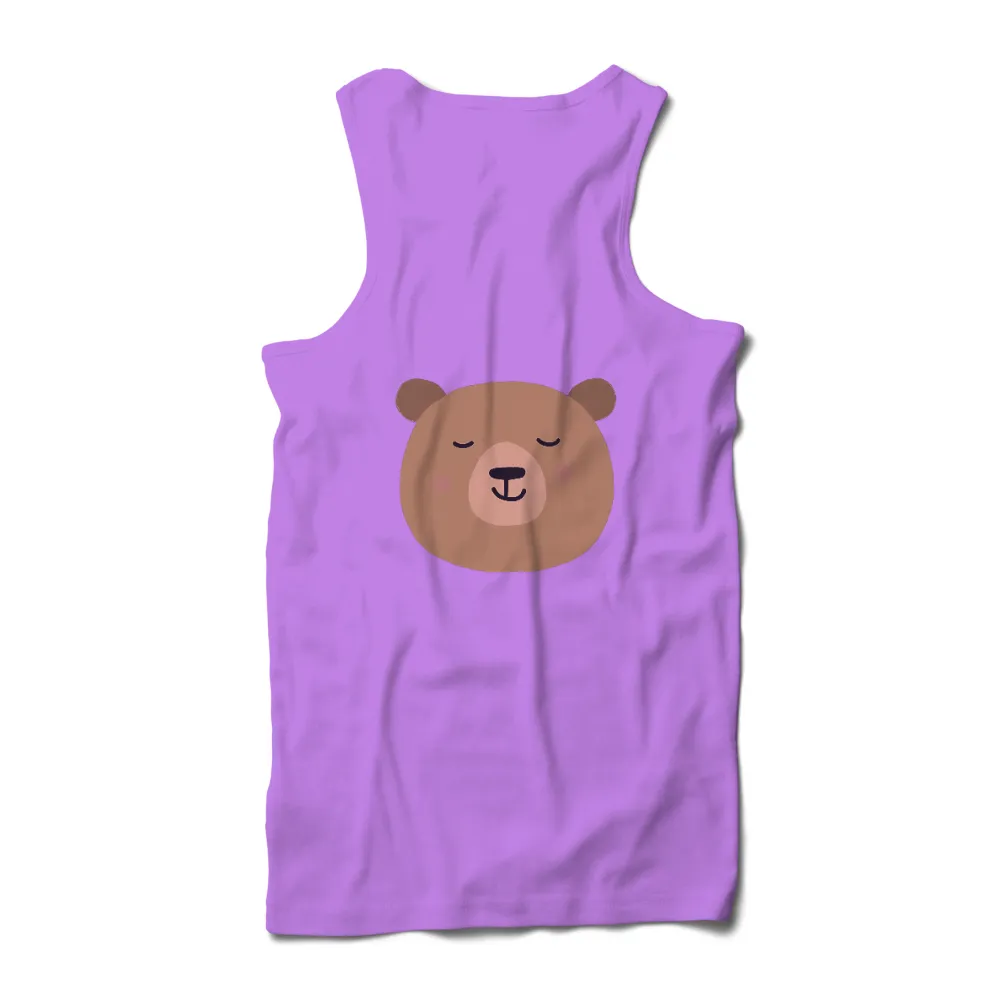 Shirts Graphic Tees: Peaceful Bear - Artistic Designs|ethan bear