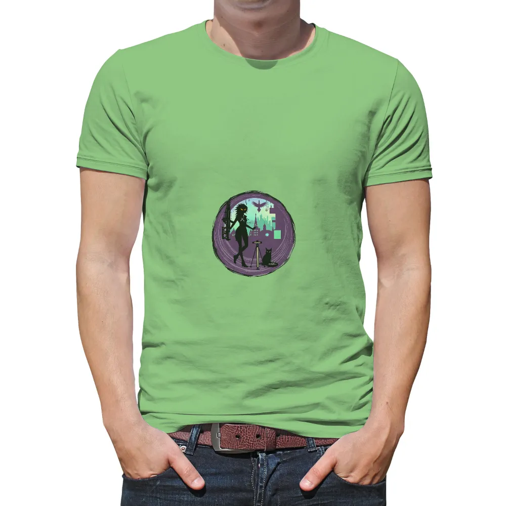 Custom Tee Shirts: Silhouette of Mystery and Art|the timeless art of seduction t shirt