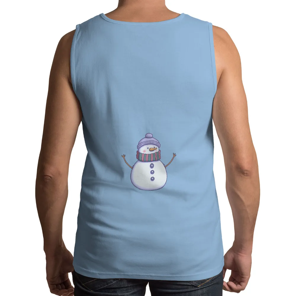 Frosty the Snowman Tee Shirt Printing: Spread Joy and Warmth This Winter|men's art cotton colorful printed loose casual shirts