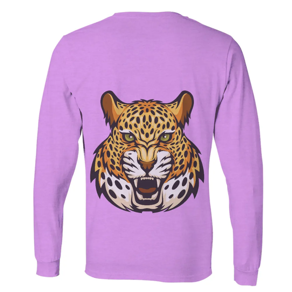 T-Shirts Pattern: Fierce Cheetah - Strength and Resilience|bleached cheetah print shirt