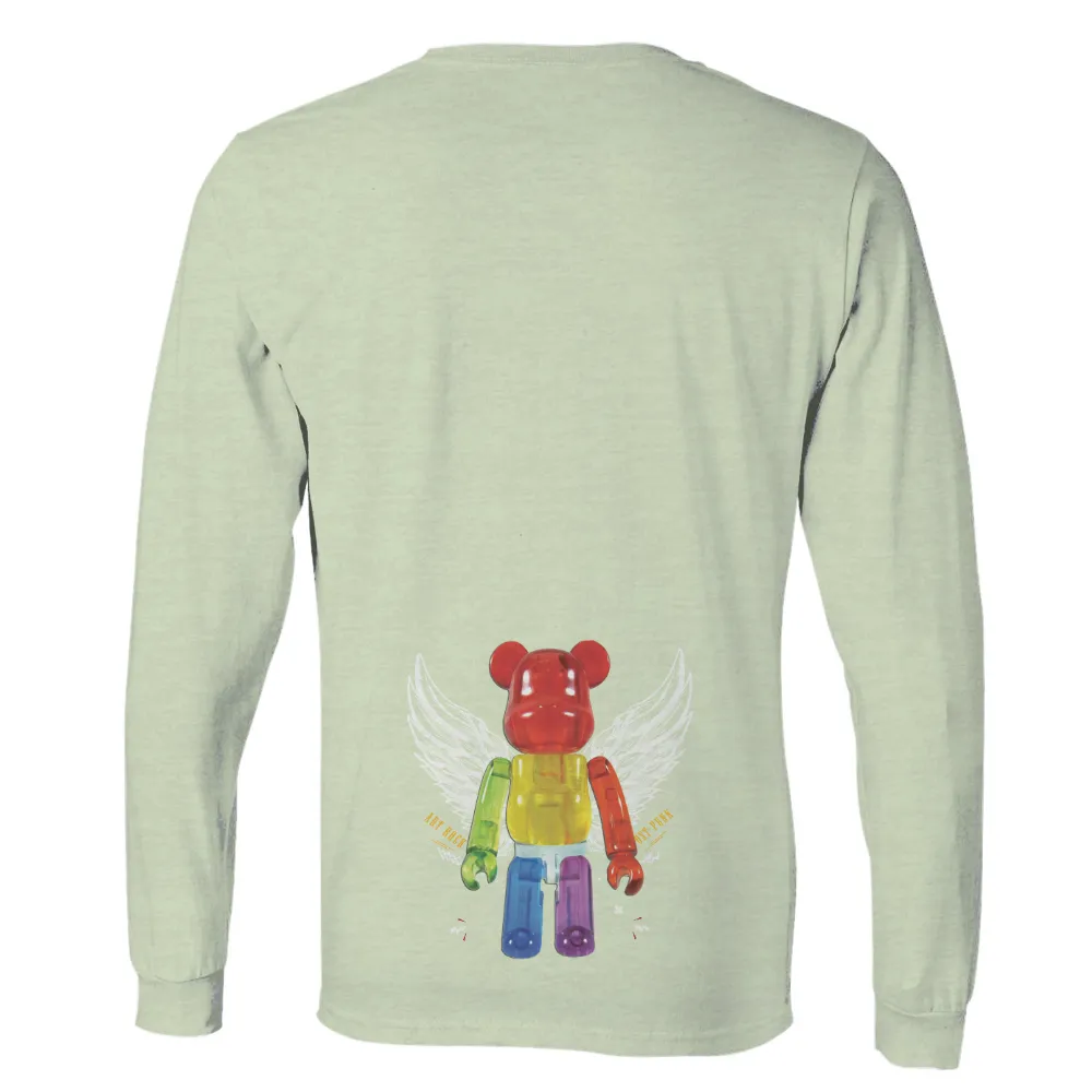 Custom T-Shirt Printing: Rainbow Bear - Symbol of Joy and Unity|winter bear shirt