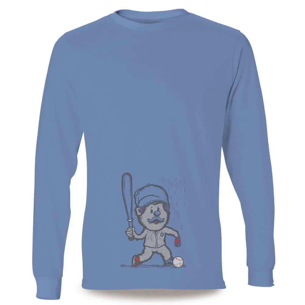 T-Shirts Pattern: Vintage Baseball Dream | Max's Journey| classic baseball uniform