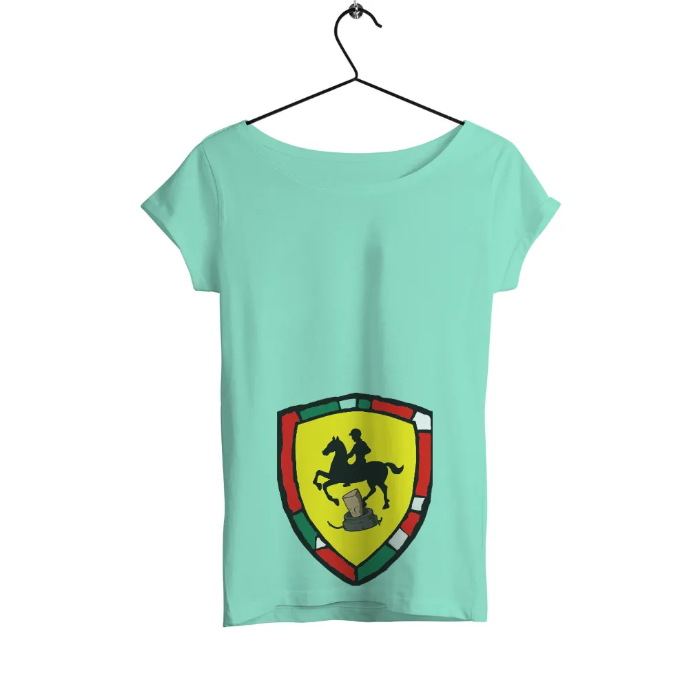 T-Shirts Custom: Jockey Overcoming Obstacles|horse valentine shirt