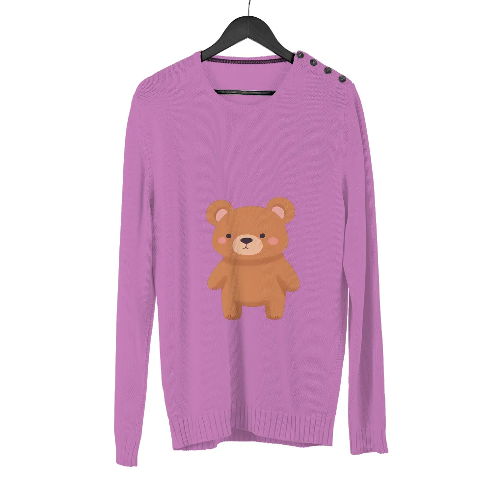 Tee Shirts Printed: Bruno the Bear - Artistic Designs|happy first mothers day shirt