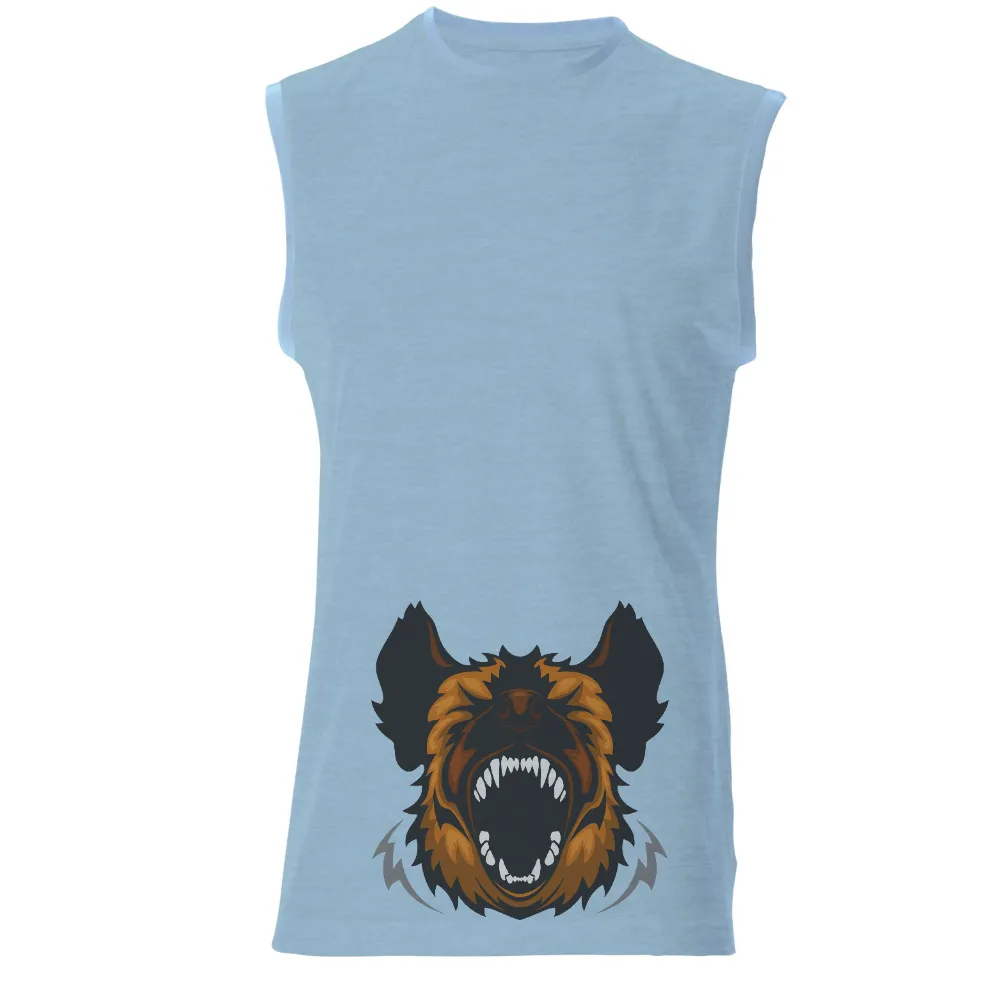 T-Shirts Pattern: The Fierce Shadow Hound - Mythical Beast Design|endor forest summer camp shirt