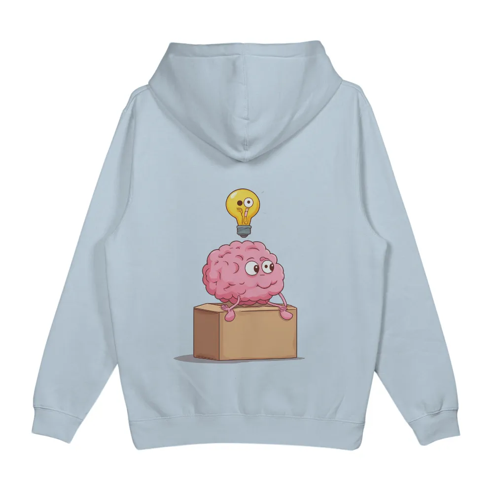 T-Shirts Pattern: Spark of Creativity - Brain with Light Bulb|if i only had a brain t shirt