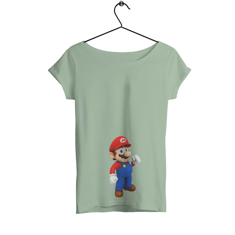 TShirt Design: Mario's Iconic Adventure|adventure time shirt sex