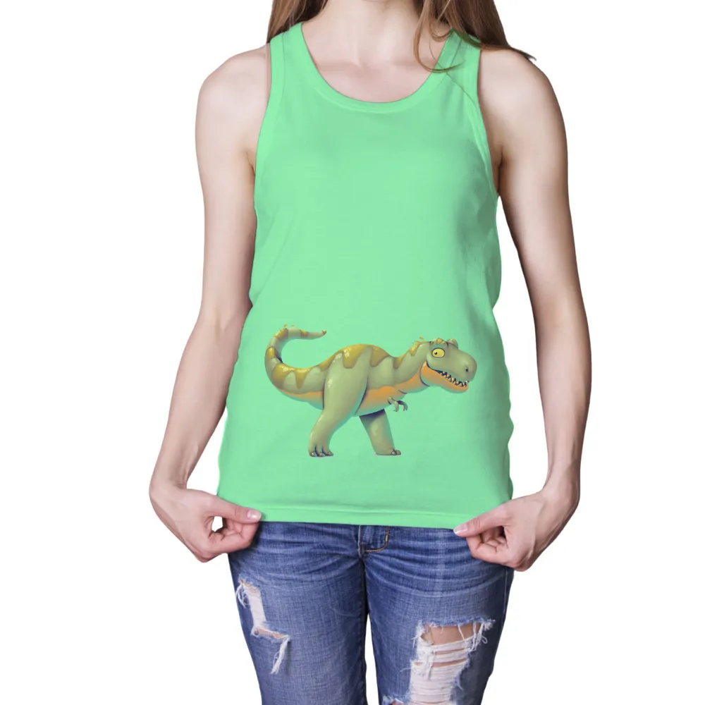 T-Shirts Design: Meet Rex - The Quirky Dinosaur|valentines day dinosaur shirt