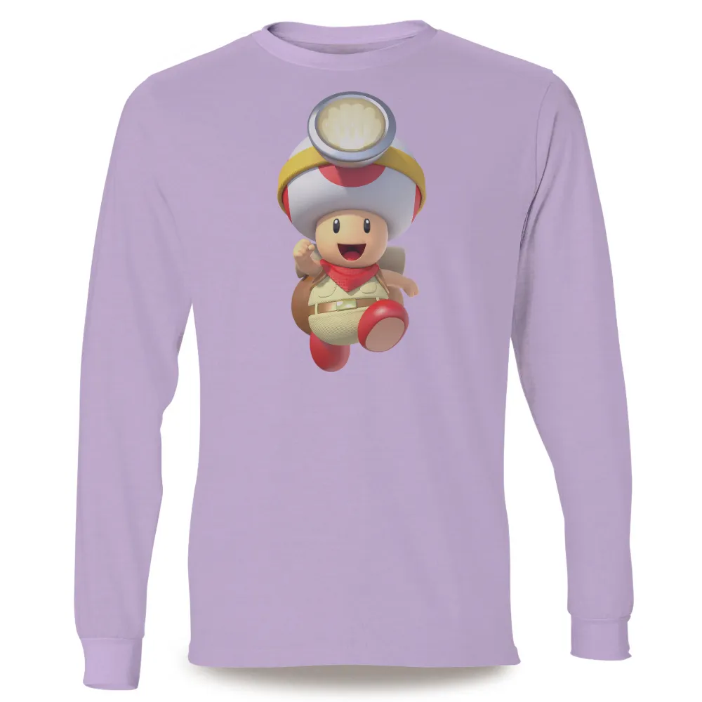 Toad Adventure TShirt Design - Explore with Joy|kraft light as a cheddar swiss as a board shirt