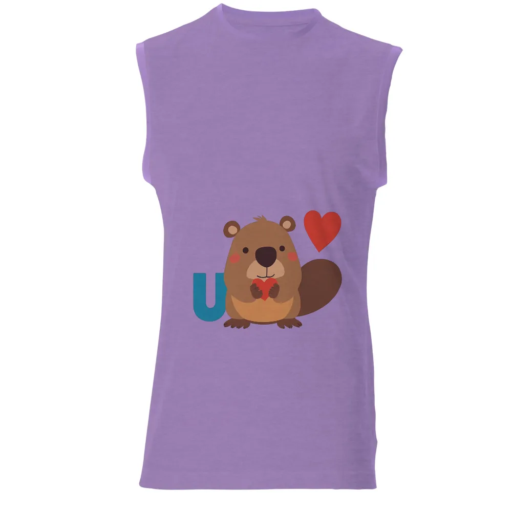 Customized Tee Shirts: Benny the Beaver - A Symbol of Love and Friendship|i love my redneck boyfriend shirt