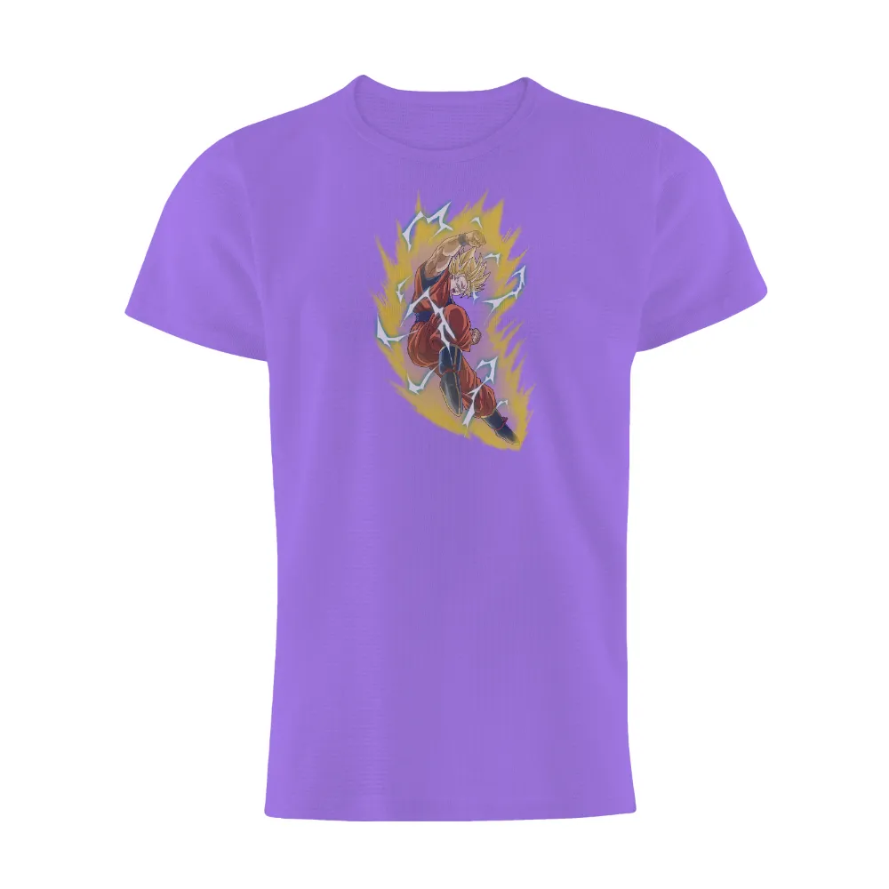 Shirts Graphic Tees: Goku Super Saiyan - Anime Hero Power|gully rowdy hero shirts