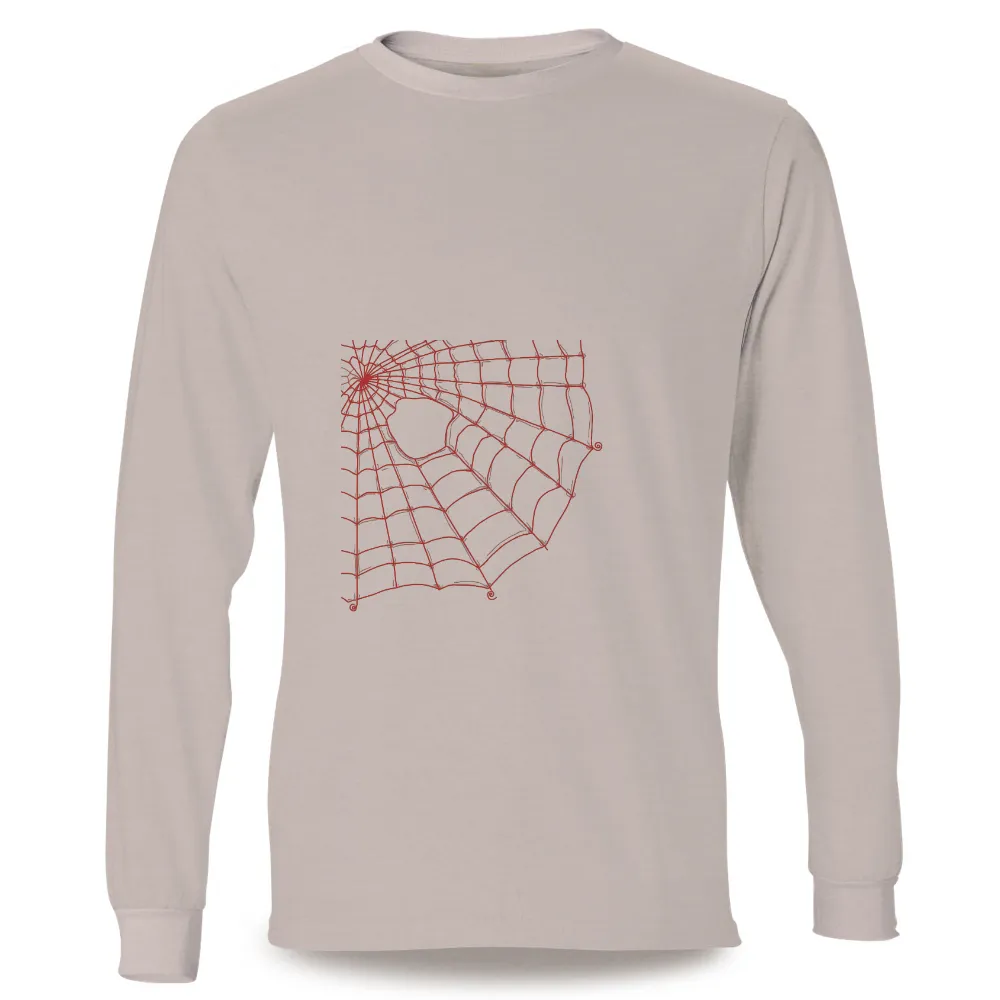 Graphic Tees: Unraveling the Intricacies of Nature's Web| red threads