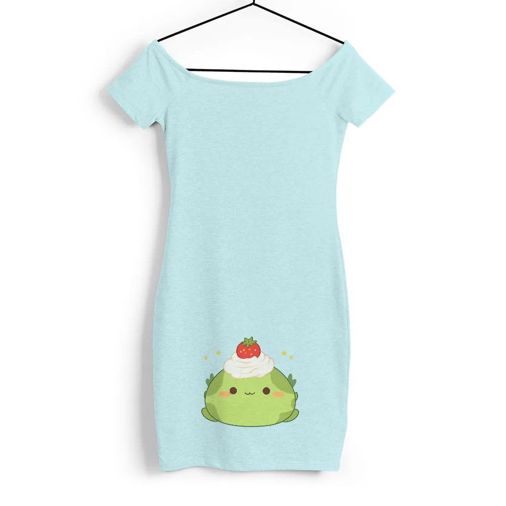 Custom T-Shirt Printing: Whimsical Broccoli with Sweet Treats| broccoli with strawberry