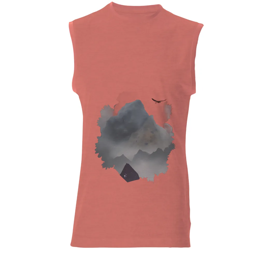 T-Shirts Custom: Soar Above the Clouds with Nature's Majesty|enes freedom t shirt