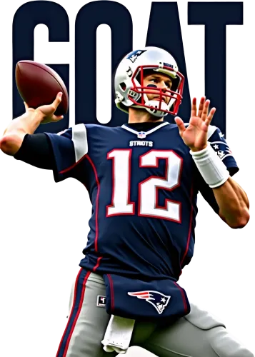 The GOAT - tom brady patriots jersey