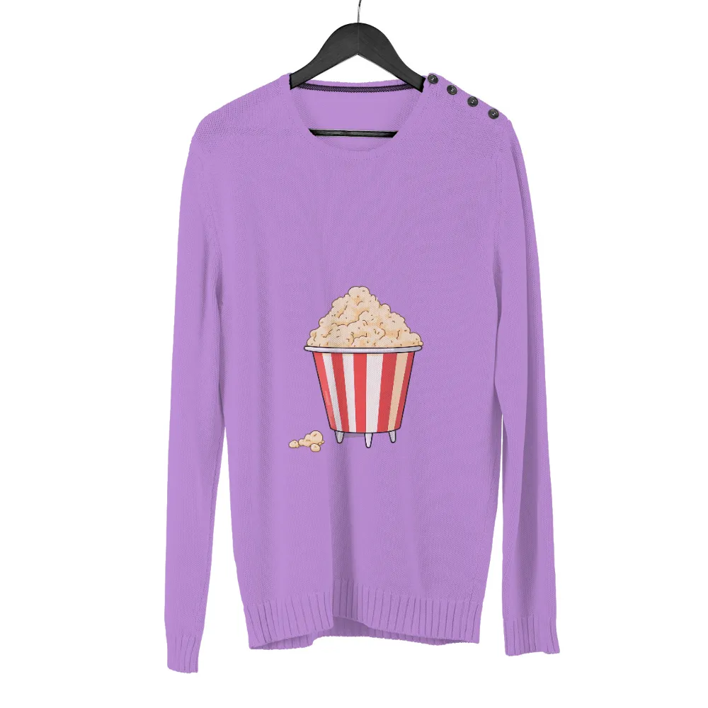 TShirt Printing: Popcorn Bucket - Nostalgia and Comfort|men's haggar classic fit premium comfort spread collar dress