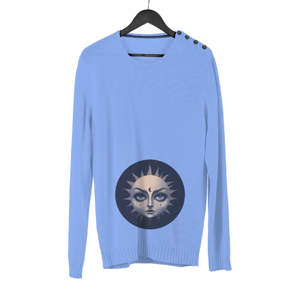 T-Shirts Design: Celestial Guardian Luna - Artistic Designs|whitetails men's camp night berber lined hooded flannel shir