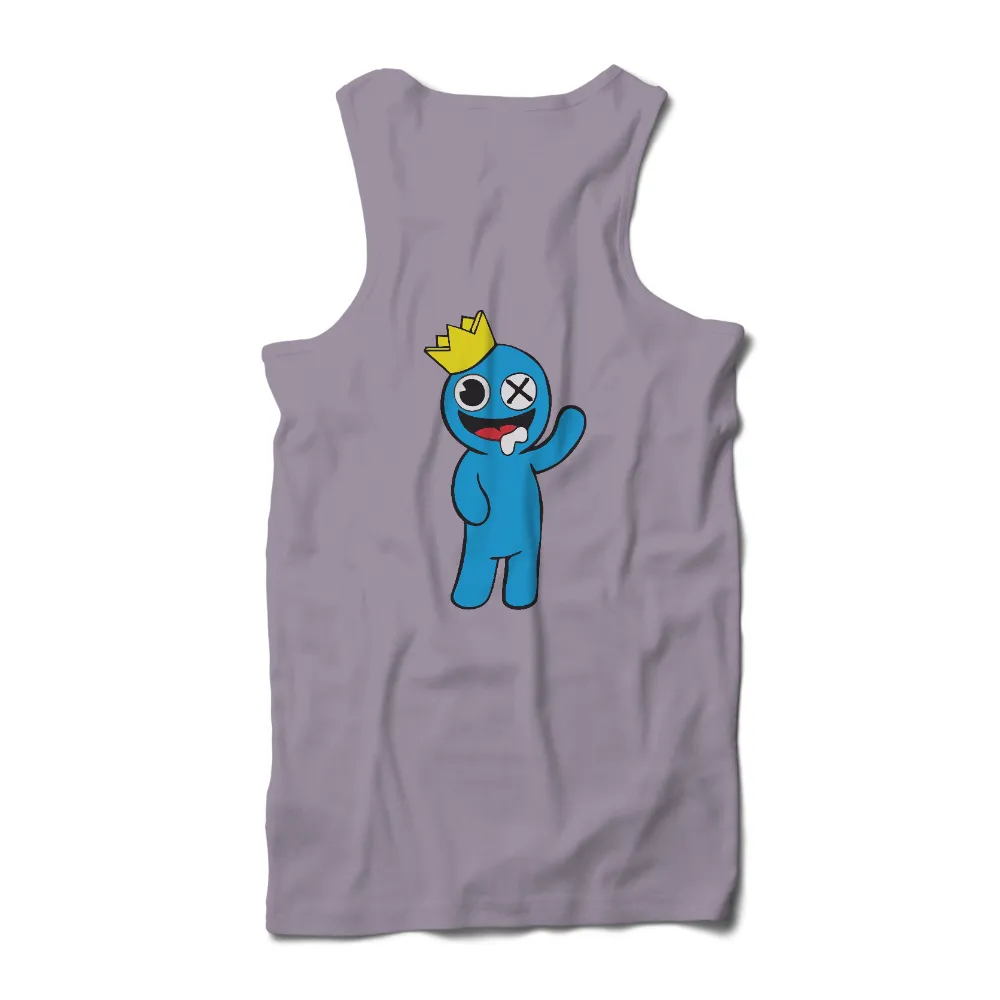 T-Shirts Pattern: Bloop - The Quirky Blue Character with a Golden Crown|roblox t shirt hot