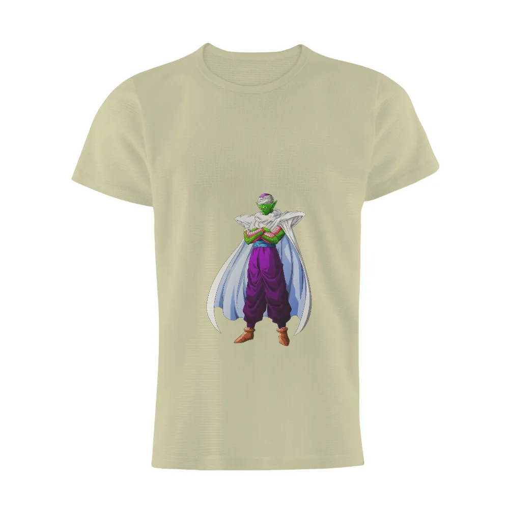 T-Shirts Design: Unwavering Strength of Piccolo|zayde wisdom