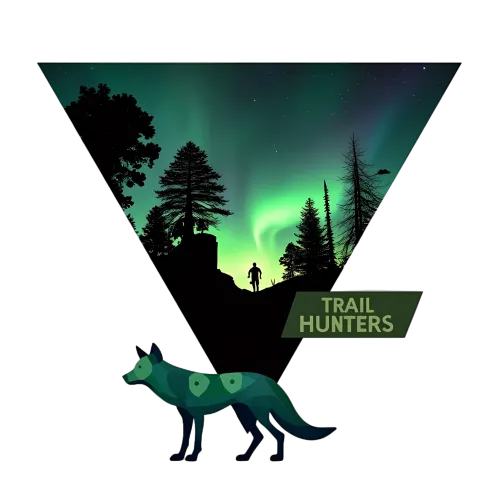 Trail Hunters T-Shirt Printing: Adventure Under the Aurora