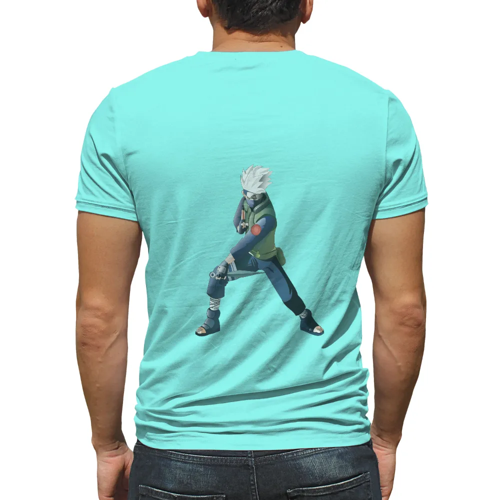 Customized Tee Shirts: Kakashi Hatake - Strength and Resilience|naruto shippuden men's short sleeve graphic tee