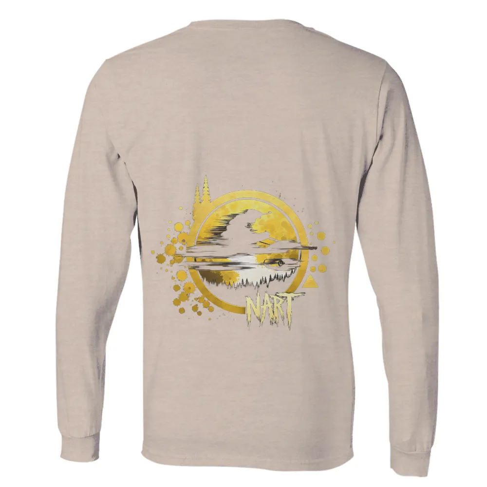 Custom T-Shirt Printing: Capture the Thrill of Skiing with Nart|enes freedom t shirt